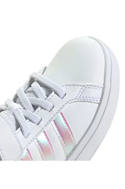 ADIDAS Grand Court 2.0 EL C – e Sneakers mit schillernden Streifen und Klettverschluss