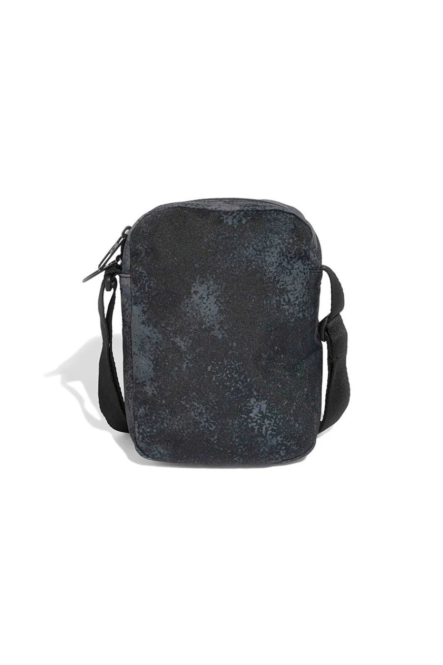 Uomo ADIDAS LIN G ORG Schultertasche mit Washed-Effekt, schwarz