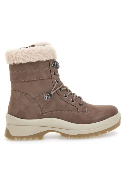 ALTEMBERG SN20262 Stiefeletten mit warmer Innenausstattung TAUPE Discount
