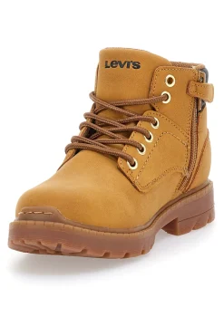 LEVI'S Anfibi ocra con collo imbottito e suola carrarmato Jax Plus