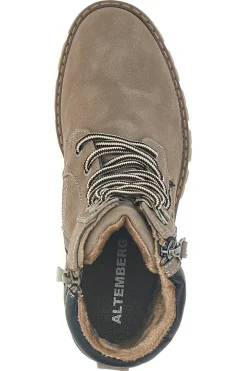 ALTEMBERG Anfibi con doppia zip e interno caldo 7 TAUPE Hot