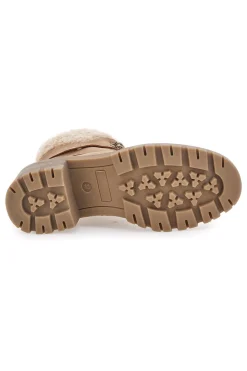 ALTEMBERG Anfibi con interno caldo e suola carrarmato 5 TAUPE Hot