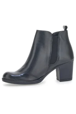 PITTARELLO CLASS Ankle Boots 103 Vera Pelle SCHWARZ New