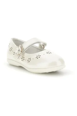ENERGY Ballerine Bianche con Fiori Traforati E510