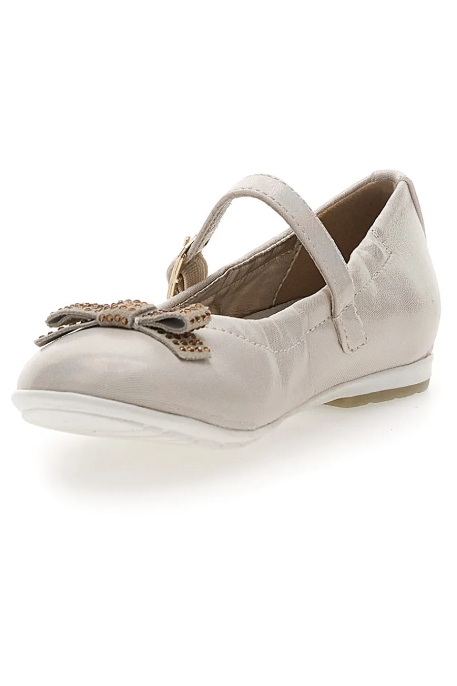 LAURA BIAGIOTTI Ballerine Cipria Con Cinturino e Fiocco AG17070