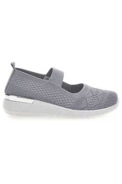 ME u0026 ME Ballerine da donna in tessuto traforato Me & me TF0902 GRIGIO Best