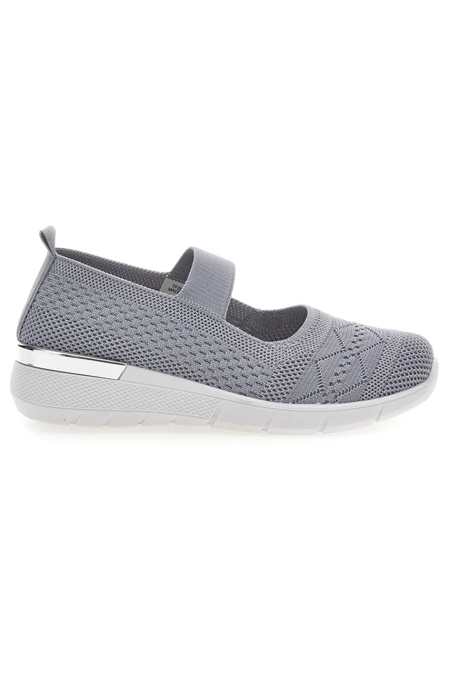 ME u0026 ME Ballerine da donna in tessuto traforato Me & me TF0902 GRIGIO Best