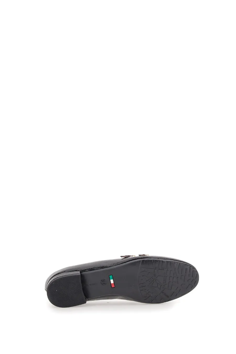 PITTARELLO GLAM Ballerine in vernice nera a punto e doppio cinturino 90 SCHWARZ Discount
