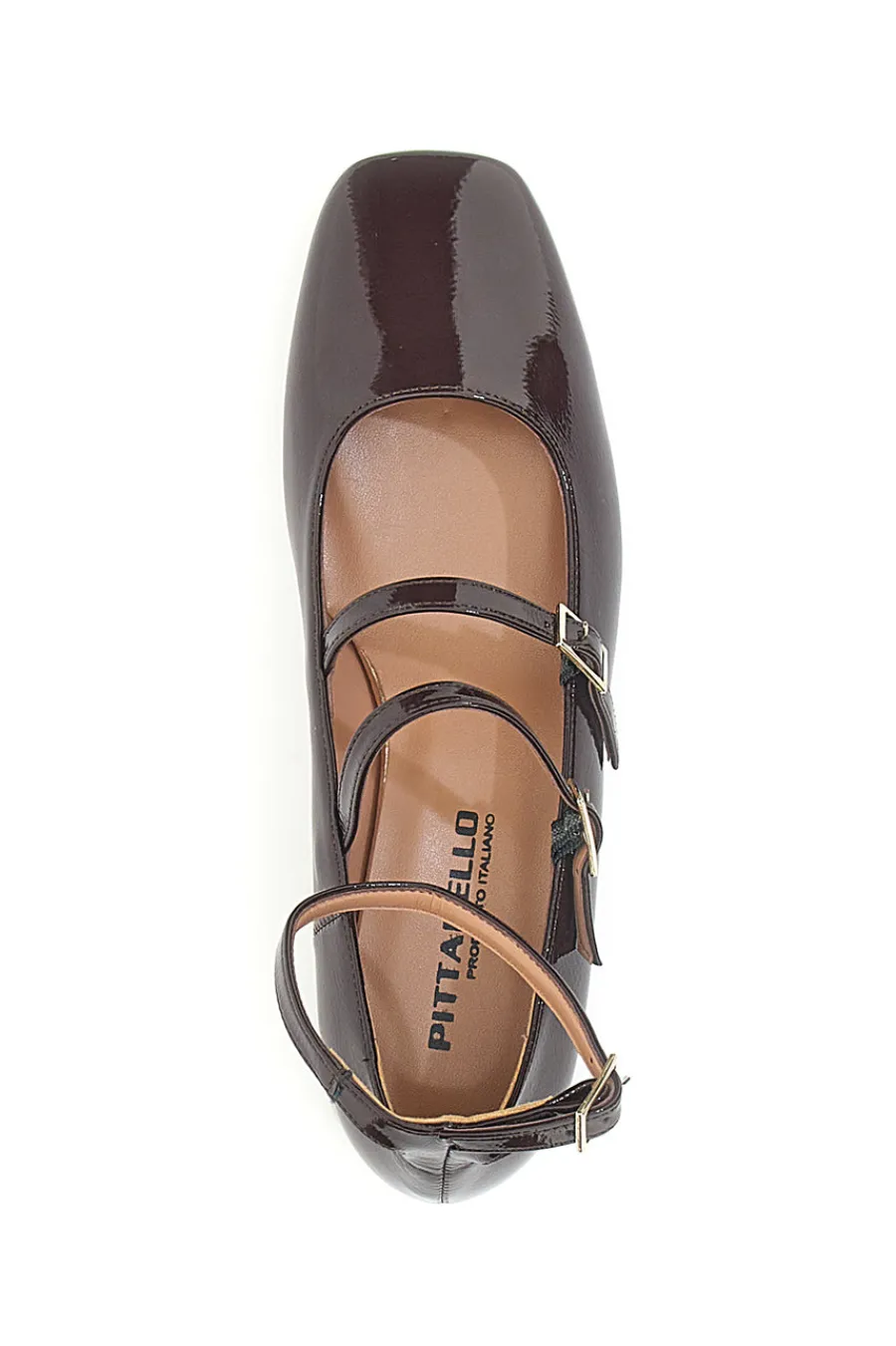 Donna PITTARELLO Ballerine Mary Jane Con Tacco Basso C156
