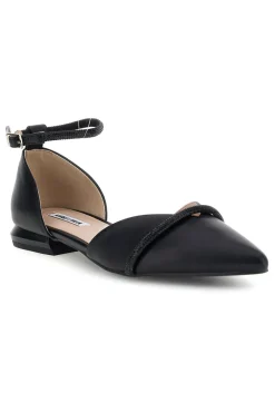 MARIELLA BURANI Ballerine nere a punta con cinturino Burani 51098C840 Best