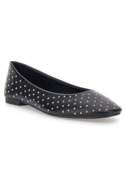 THE FIRST Ballerine nere con borchie IDEA13 da Donna NERO Discount