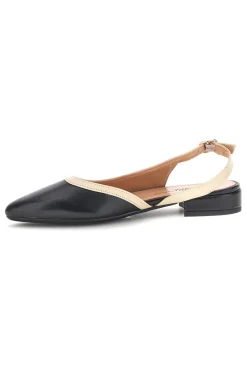 PITTARELLO COUTURE Ballerine Nere Made in Italy con cinturino 6011 NERO Hot