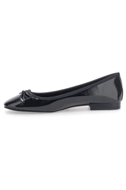 THE FIRST Ballerine nere vernice con fiocco decorativo IDE173 NERO Clearance