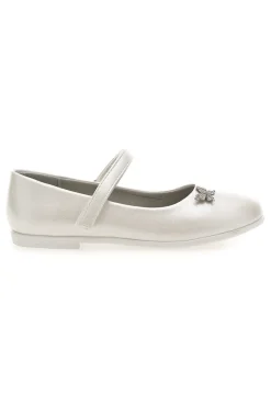 GRAZIE GIRL Ballerine perlate con applicazione a farfalla 3915S