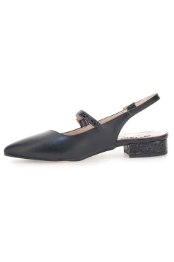 PITTARELLO GLAM Ballerine Slingback Nere 88 NERO Discount