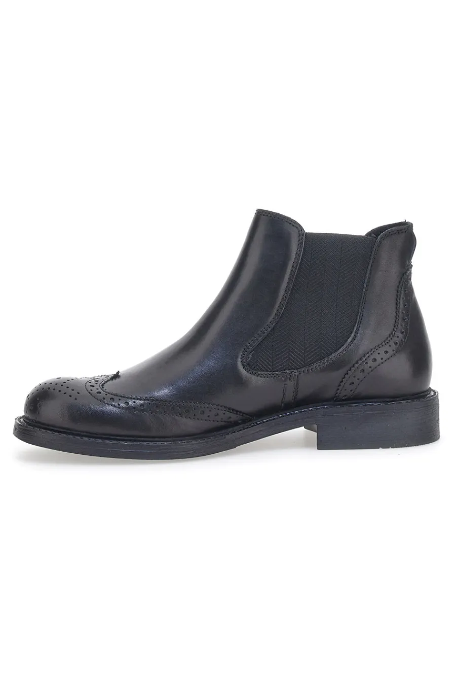 Uomo ANDREA BRUNI Beatles-Stiefel 16202 Echtleder