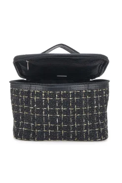 JUICE Beauty case con tessuto intrecciato ATENE 099