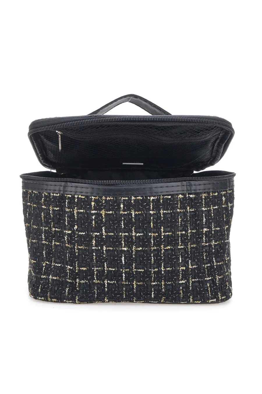 JUICE Beauty case con tessuto intrecciato ATENE 099