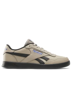 Uomo REEBOK Beigefarbene Sneaker mit Court Advance-Obermaterial aus Leder