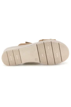 PRIMA RIGA Hausschuhe mit Hufeisen und verstellbarem Riemen B315 BEIGE Clearance