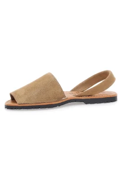 FLY NATURE Beige Minorchine-alen aus 204-Leder SAND New