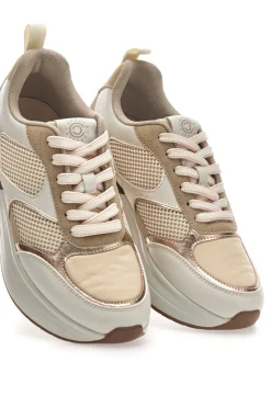 Donna PITTARELLO CAPSULE Sneakers mit bequemer Plateausohle und Ledereinsätzen Kendy