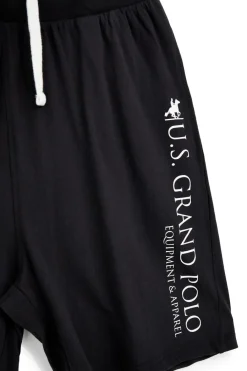 Uomo U.S.GRAND POLO Beruda nero in cotone US61713