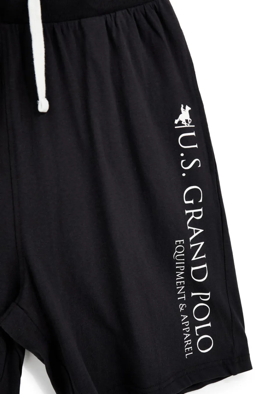 Uomo U.S.GRAND POLO Beruda nero in cotone US61713