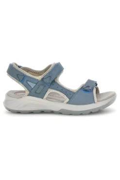 FLY DINAMIC Blaue Sandalen mit Ledereinlegesohle FD43 AVIO