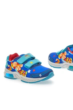 TOPO GIGIO Blaue Sneakers mit Lichtern 7609