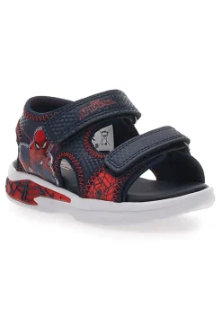 SPIDERMAN Blaue und rote Sandalen mit Lichtern und verstellbaren Riemen M11953M