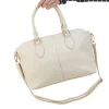 Donna LAURA BIAGIOTTI Borsa a Mano Beige con Tracolla Removibile EMBARK 117-1