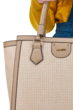 Donna LANCETTI Borsa a Mano Thibault Beige