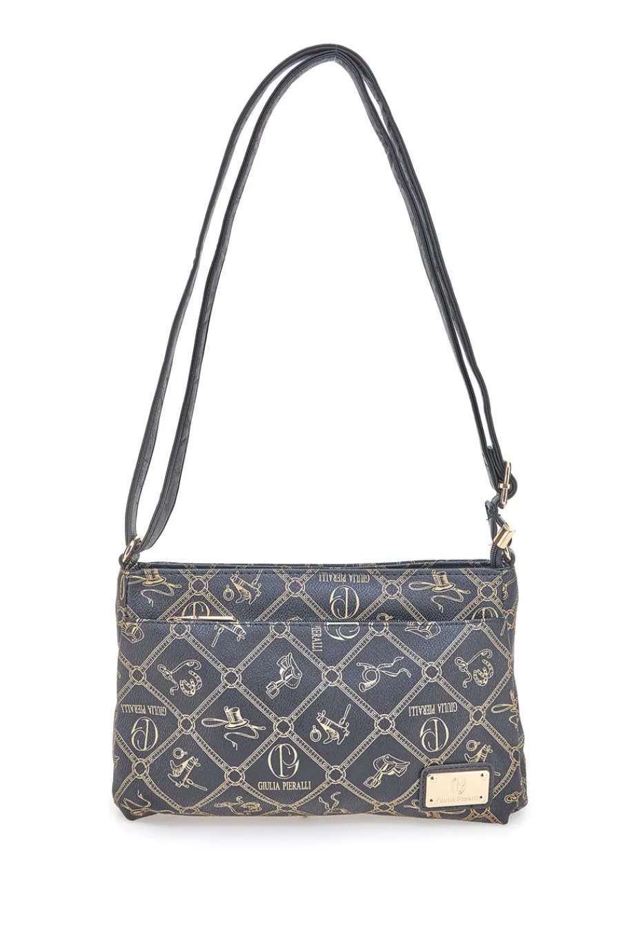 Donna GIULIA PIERALLI Borsa a tracolla stampa logo GP431