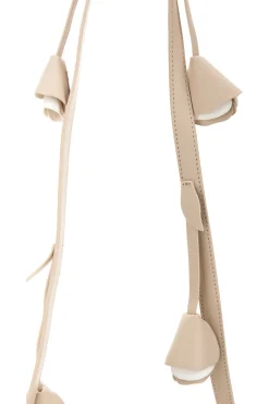 Donna LANCETTI Borsa beige con tracolla rimovibile MOI LL26S-106-1