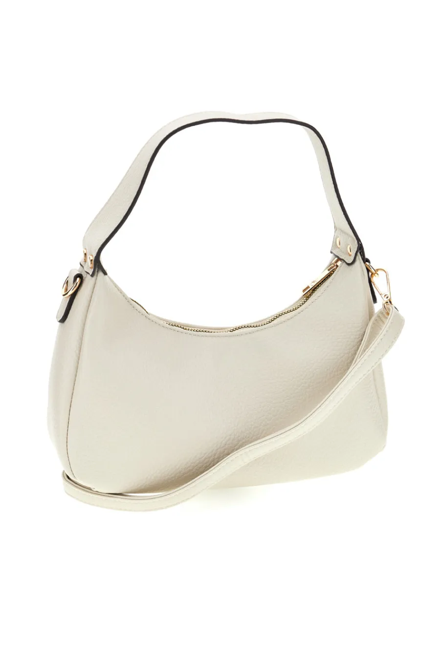 Donna BASILE Borsa bianco con tracolla removibile BA1276DOLL