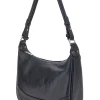 Donna FIRST LADY Borsa nera in vera pelle con tracolla inclusa SL 68822