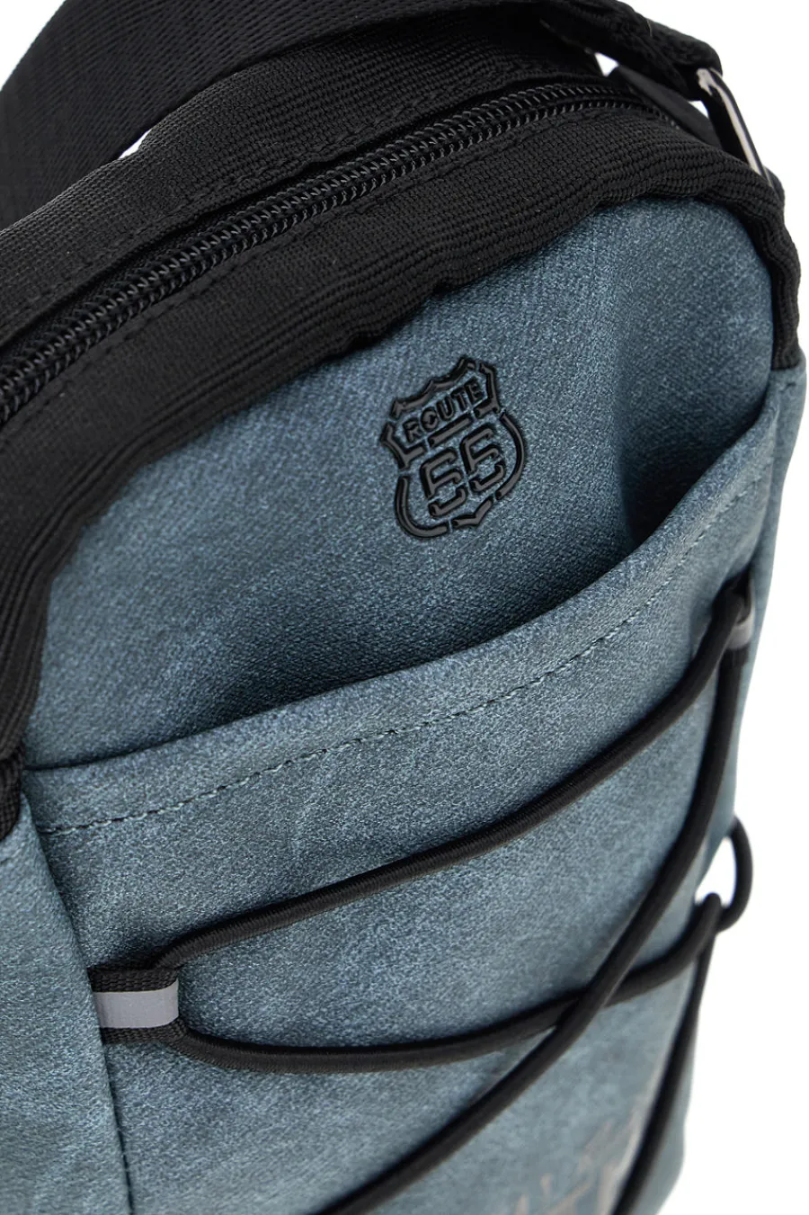 Uomo ROUTE 66 Borsello jeans con zip 61992/M/SETRN