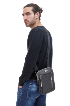 Uomo BASILE Borsello Nero 254-12SBN