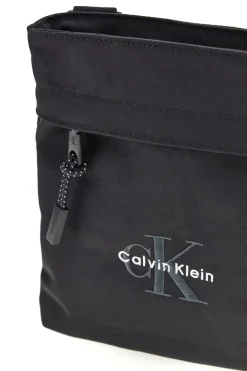 Uomo CALVIN KLEIN Borsello nero con tracolla regolabile 3178