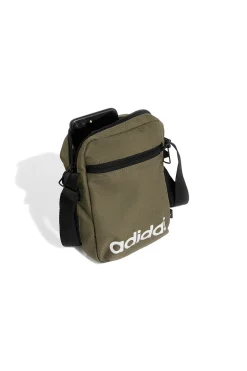 Uomo ADIDAS Borsello Verde Oliva LINEAR ORG