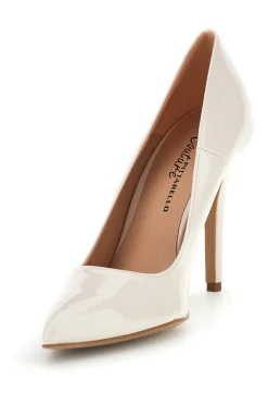 PITTARELLO COUTURE Butterfarbene Lackleder-Pumps 31 BURRO Discount