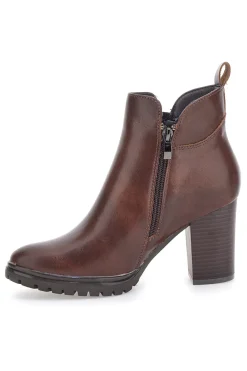 CAFÈ COST Cafè Cost 16807220 e Stiefeletten mit elastischen Seiten und breitem Absatz BRAUN Clearance