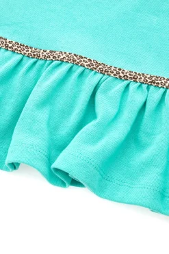 PITT KIDS Canotta con Spalline Fine Verde Acqua PT-K-T-7009