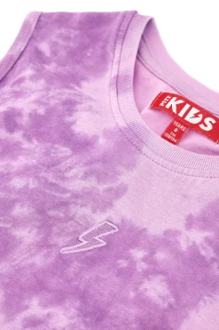 PITT KIDS Canotta Viola Effetto Tie-Dye PT-G-T-0507
