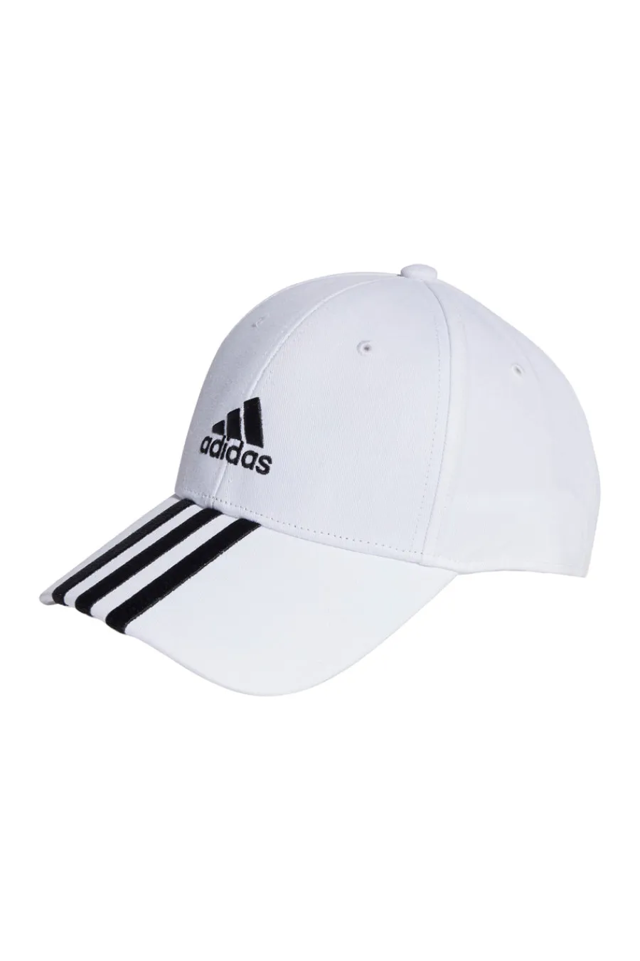 ADIDAS Cappellino Bianco con Frontino Curvo Baseball 3S Cap