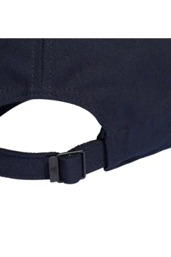 ADIDAS Cappellino Blu con Frontino Curvo Baseball 3S Cap
