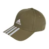 ADIDAS Cappellino Verde con Frontino Curvo Baseball 3S Cap