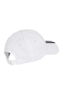ADIDAS Cappello bianco con visiera BBALL 3S CAP NL