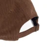 ADIDAS Cappello marrone in velluto a coste CORDUROY CAP
